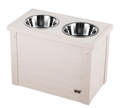 New Age Pet ecoFLEX Piedmont Raised Diner with Food Storage