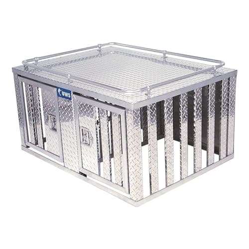 UWS DB-4848 Double-Door Aluminum Dog Box