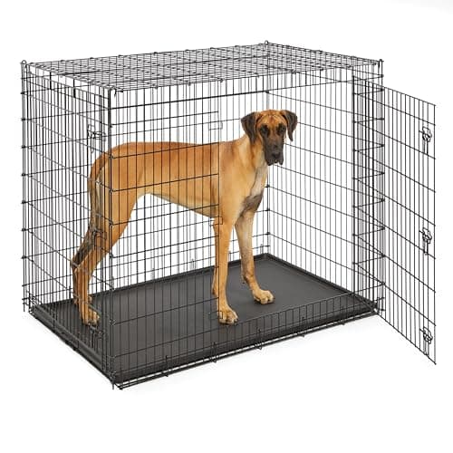 MidWest Homes for Pets Solutions 54-Inch Double Door Crate